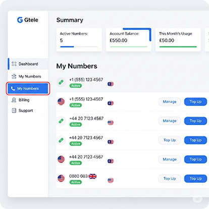 Control Panel example