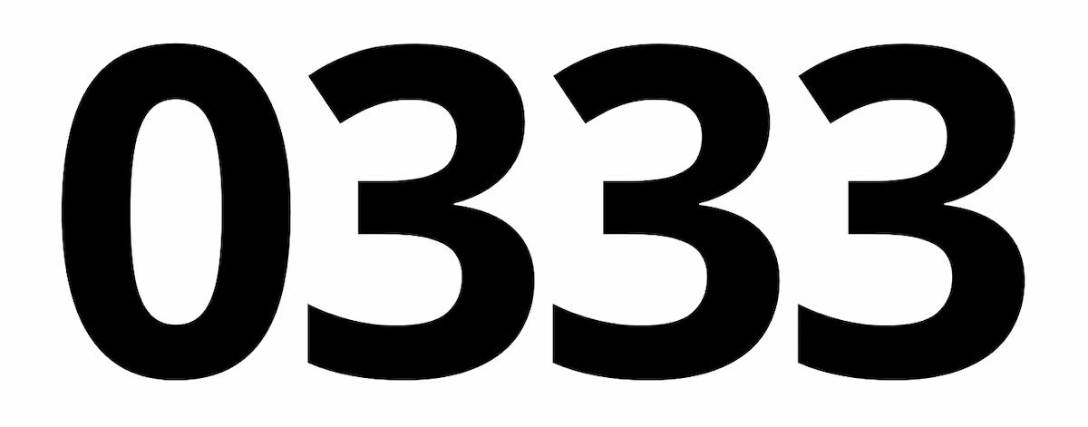 <h1>0333 Numbers for UK Businesses &amp; Organisations</h1><p>A fair, UK-wide number that’s included in callers’ minutes. 03 numbers were created so organisations can use one national contact number without callers paying more than a standard geographic call. They’re charged like 01/02 and included in bundled minutes.</p><h2>What is a 0333 number?</h2><p>0333 sits within the UK “03” non-geographic range. “03” numbers are UK-wide (not tied to any location) and, by Ofcom rule, must be priced the same as geographic 01/02 and must count towards inclusive minutes on landline and mobile plans. Revenue sharing isn’t permitted on 03.</p><h2>Our Available 0333 Phone Numbers</h2><p>Below is a list of our available 0333 phone numbers that are available to purchase. If you don’t want a selected number simple click on the Allocate me a number and we will build you the next available 0333 number.</p> Logo