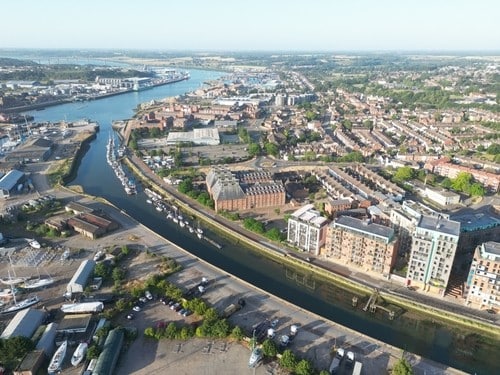 Ipswich from above
